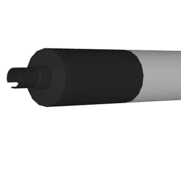 KLIKLED-losse-onderdelen-Opalen-LED-buislampen-doorsnede-40mm-kopse-kant